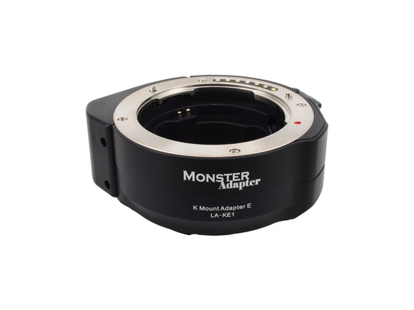 LA-KE1 - Pentax K-mount lenses to Sony E-mount cameras adapter (FW v05)