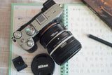 LA-FE1 - Nikon F-mount lenses to Sony E-mount cameras adapter (FW v06)